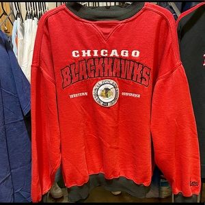Vintage Lee Sport Chicago Blackhawks crewneck